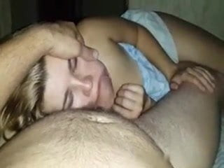 Slut  With A Cock In Her Mouth