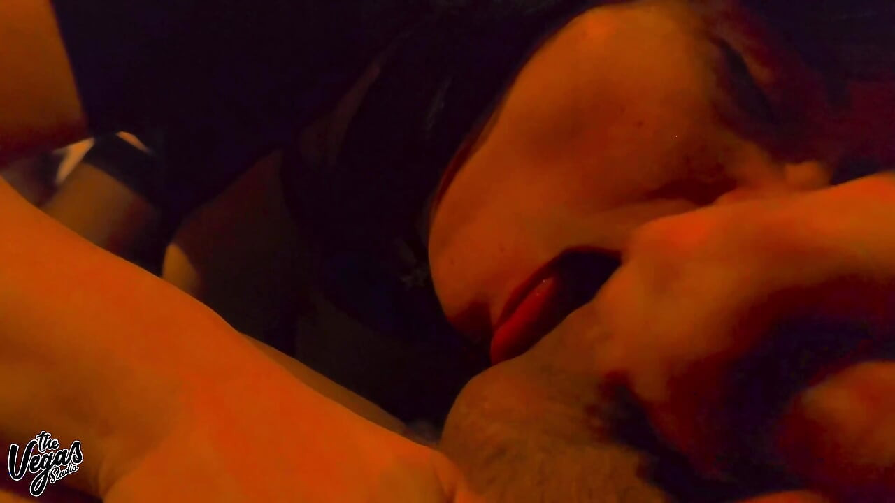 Post-burlesque Passion Fuck: Dress up Tease, Sloppy Blowjob, Rough Doggy, Pillow Missionary Orgasm & Condom Creampie