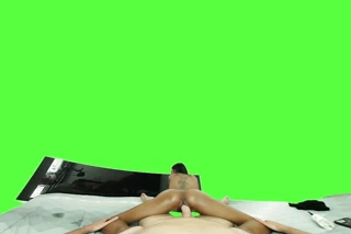 Страстная накачка члена (проходная глотка)