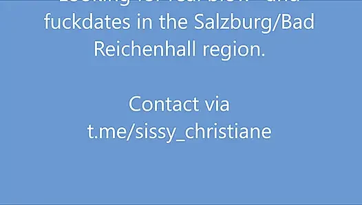 Trans sissy christiane'ın sunumu