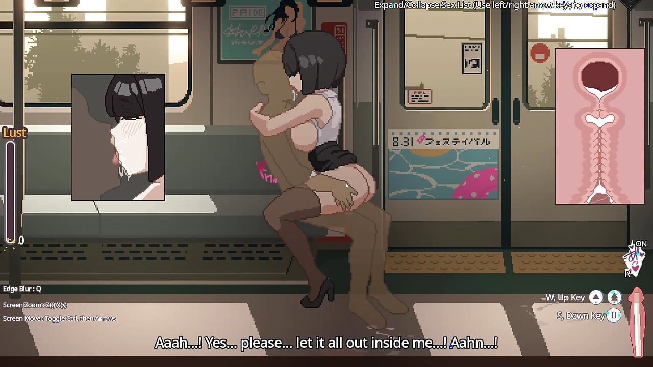 Fucking girls on a train (Train45 animations)