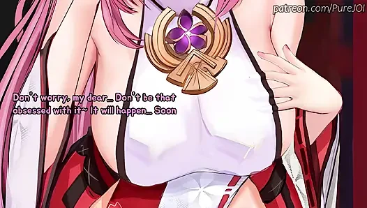 Special feminization training with your girlfriend Yae Miko (Femdom JOI)