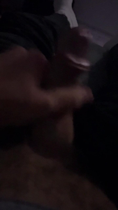 Sensitive jerking off