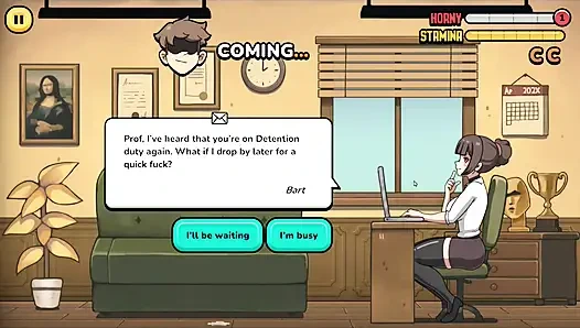 Hentai-spiel - problematischer student - haft lvl 1 - erotische lehrerin