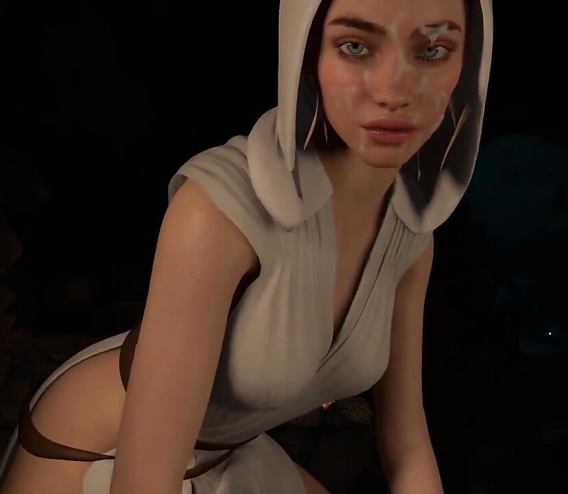 Instrucciones de paja hablando sucio, Jedi se masturba, estímulo