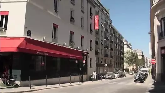 Blindfolded and attached in an hotel room