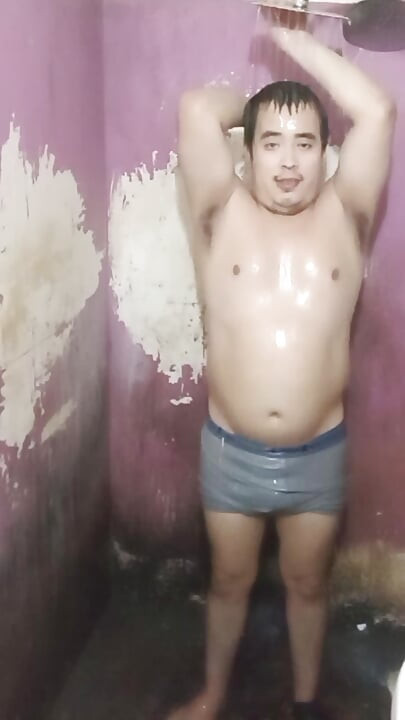 Jesus shirtless in boxer making goose cupcake smoothie of this 2026