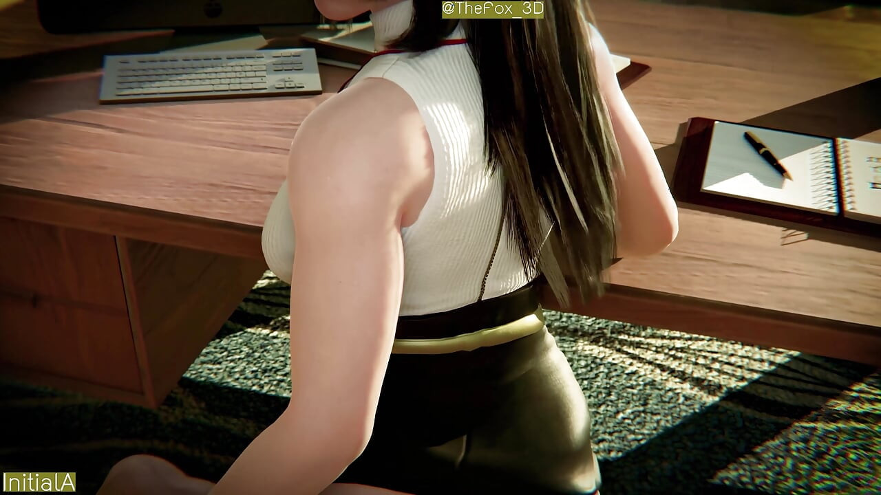 Final Fantasy 15 FF15 - Γεντιάνα Remix Χρώμα WM (Δεν Ήχος) Από InitialA Animation 3D Hentai