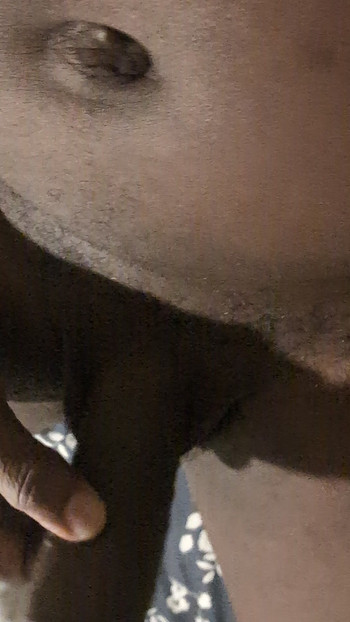 Playing with my hard cock