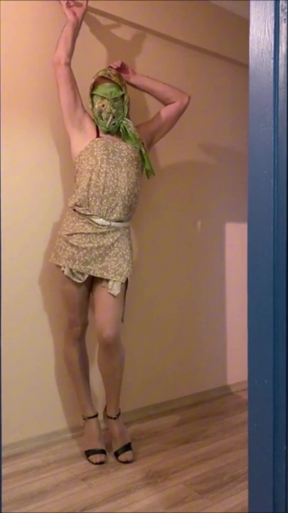 I greeted the pizza delivery boy wearing a miniskirt. | Clip 1
