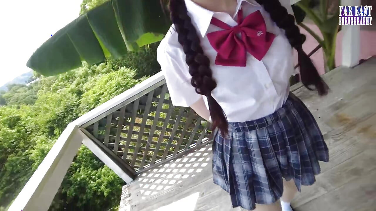 Slick Outdoor Tease with a Pink Tipped F Cup Beauty Soaked in Oil Part 2