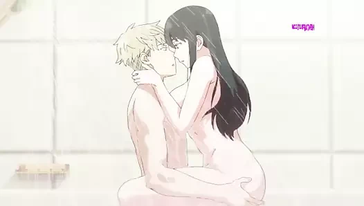 Best Teen Shower Sex - Perv Couple First Time Penetration - Hentai
