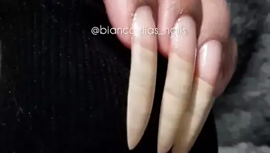 Porn sexy long nails