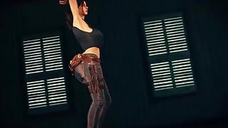 A pequena dança de Claire Redfield