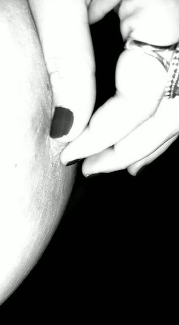 Hard horny nipples