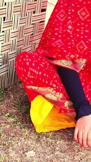 Jaw-dropping moment from "Indian village aunty Fucked Hard by His Step son hindi sex video"