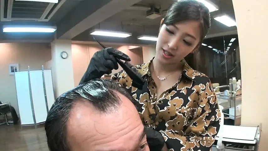 That Salon Where Her Eyes Keep Meeting Mine Like She Wants More