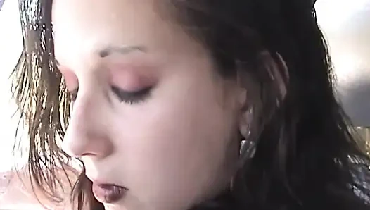 Violet Skyy sucks a good cock