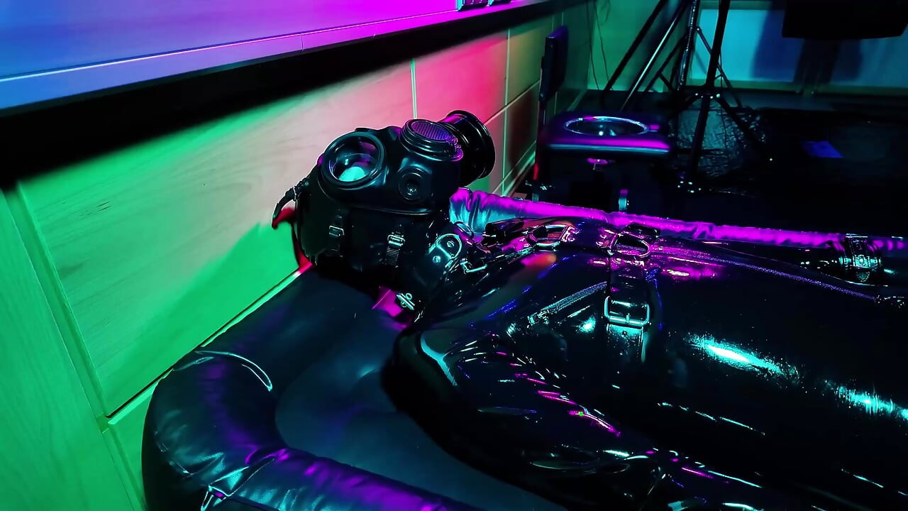 ¡CALIENTE! Fetichismo de Rubberdrone ASMR