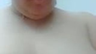 Chubby girl with beautiful nipples
