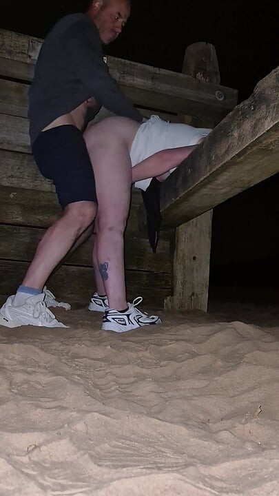 I Fucked Stepdaddy's Friend on a Late Night Beach Walk