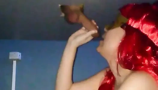 Melktisch, sperma im mund