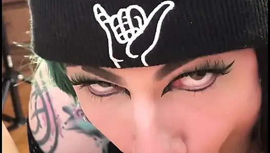 Super Sexy Goth Femboy Jade Madison Sucking and Fucking - Compilation 2