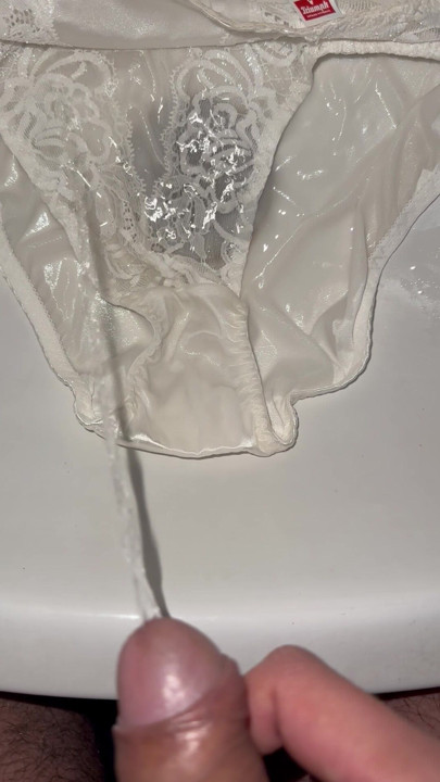 Pee on a random woman's forgotten panties in the toilet