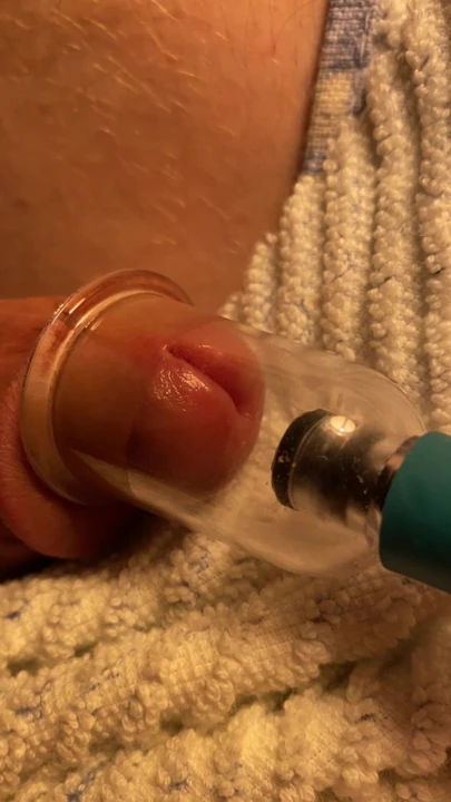 Pumping up my Penis Head