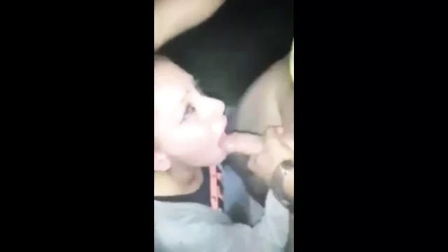 Outdoor throat hard fucking