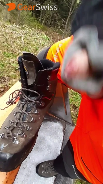 Thrilling moment from "forest worker piss and cum"