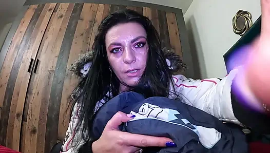 Çifte deli gömleği fetişi - seksi dans, yumuşak dokunuş ve mastürbasyon 325