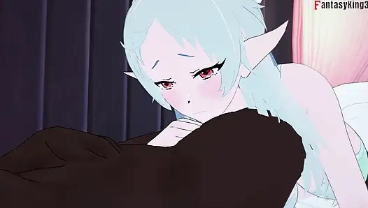 Sylphiette find me in a threesome with Eris and Roxy, she can't resist the BBC - Mushoku Tensei 5