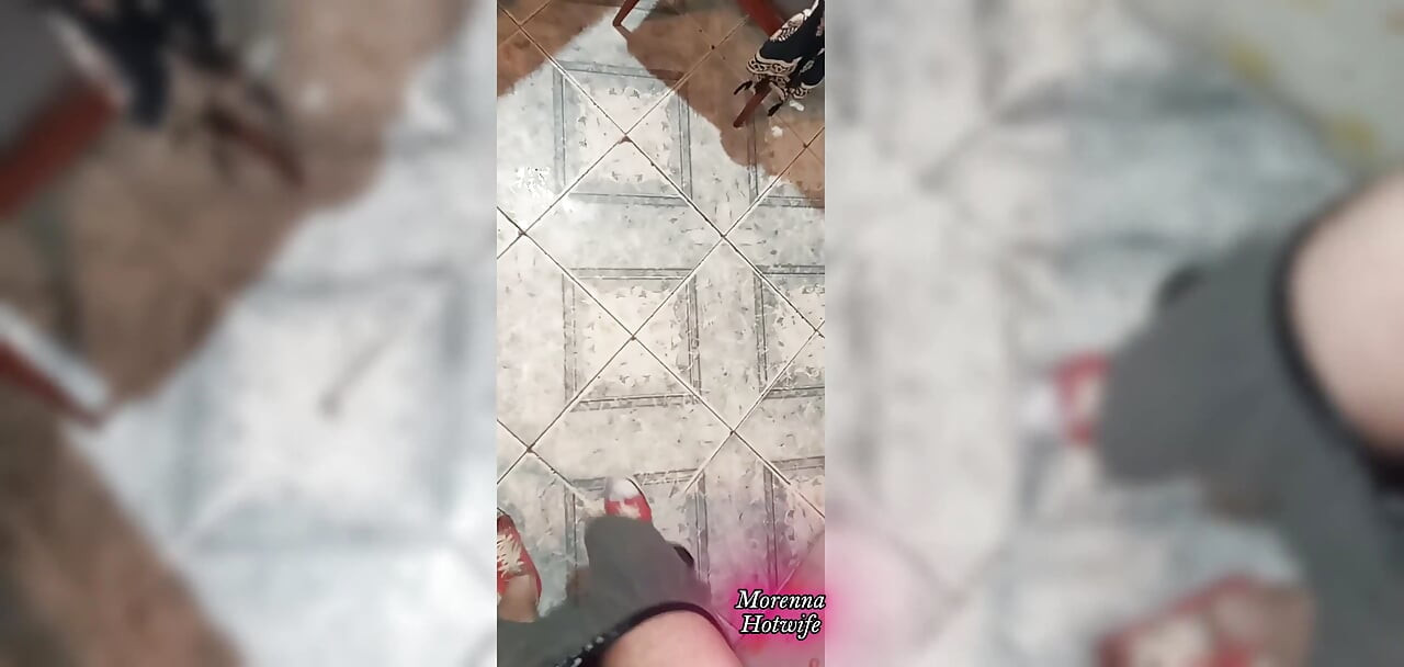 Anal in the kitchen