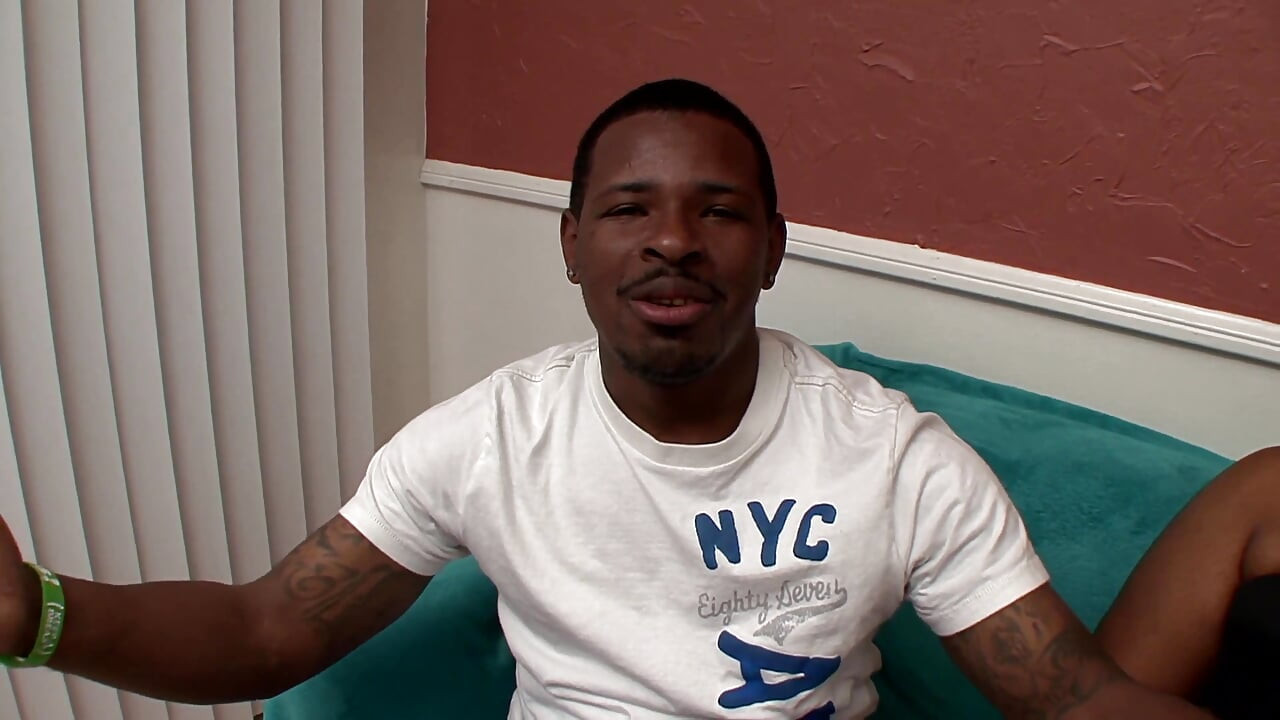 A horny black bbw named Cakez gets licked and fucked before the cumshot