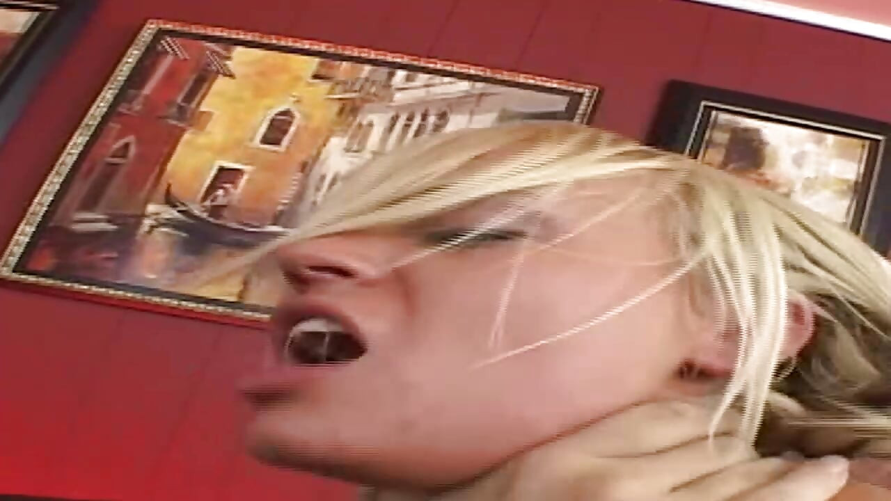 Blonde Babes Share Throbbing Cock in Sloppy Threesome