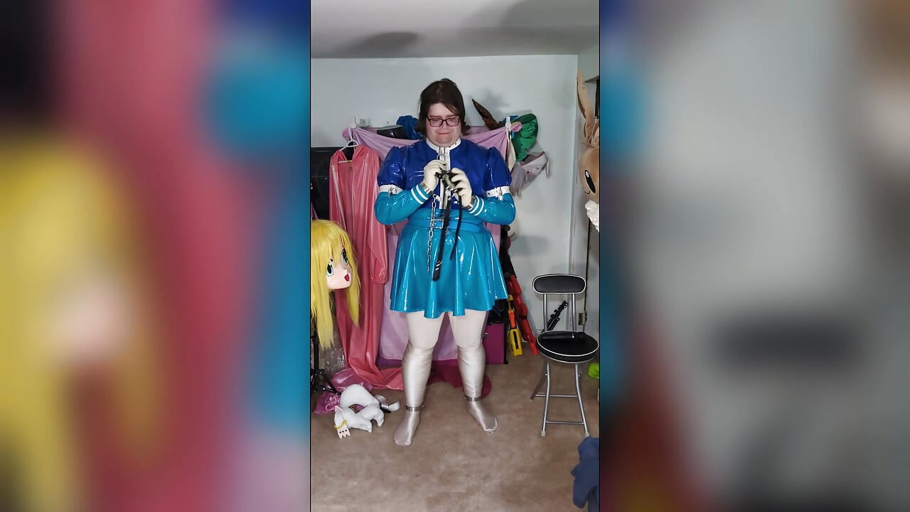 Maria Cosplay, Bondage Pics and Time Lock Hands Free Vibrator Orgasm