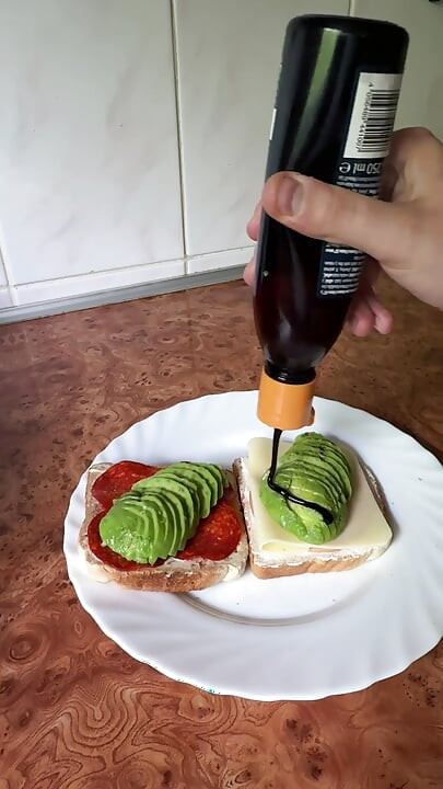 Morning breakfast with juicy mans milk