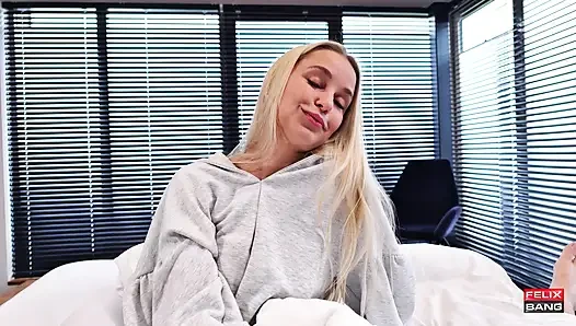 My little Stepsister Lola Myluv! Catches Me Jerking Off and Wants Hard Fuck!!!