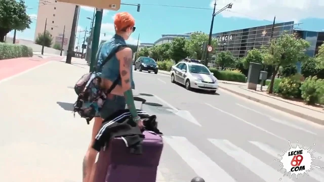 LECHE 69 Real Public Sex with a dirty slut