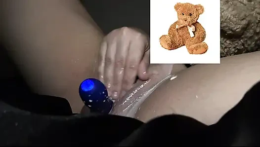 4k-ASMR YOGURT FOOD FETISH- KINKY STEPSISTER MASTURBATES WITH DILDO- CUMFLATION HENTAI-  -ARABIAN SNOWWHITE