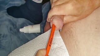 Vidéo xh sur téléphone portable - mon tube intestinal dans la bite de 19.06.22