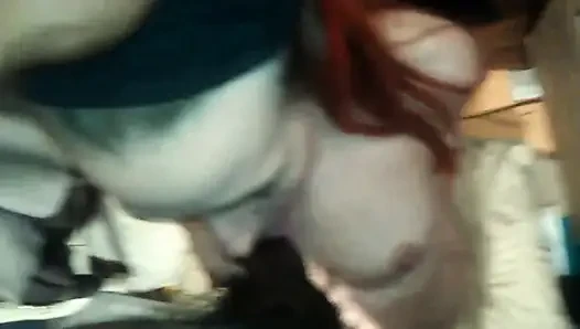 Lil Mary 6 Mos Preg. Piss & Rope Play Clip