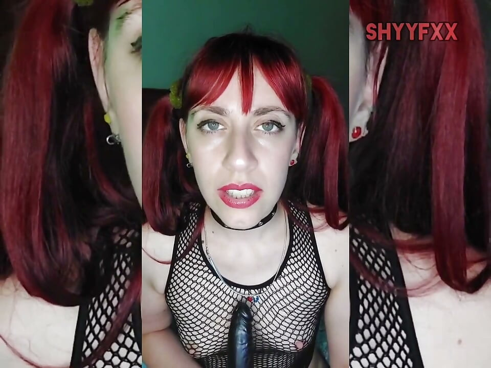 Shyyfxx joi geri sayım ve alternatif sonlarla aşağılayıcı kadın egemenliği