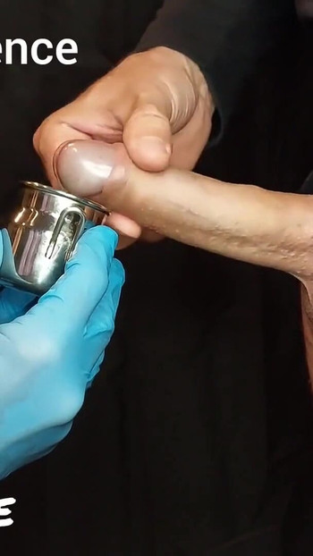 Must-see moment from "Cum Volume Experiments: Part 2 (Milking-time)"