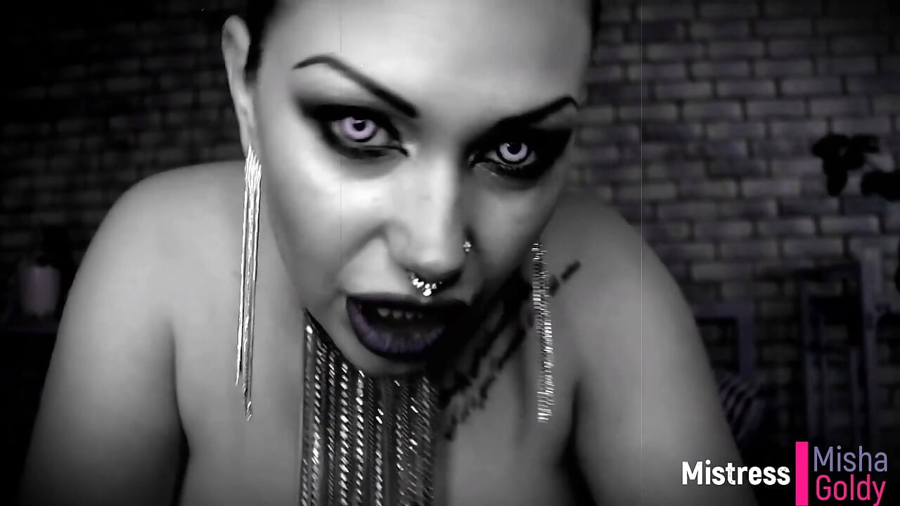 Demonic sensual tit worship JOI