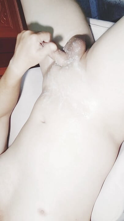 Young guy with amazing penis