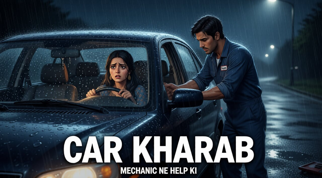 Raat Mein Car Kharab - Mechanic Ne Married Woman Ki Help Ki