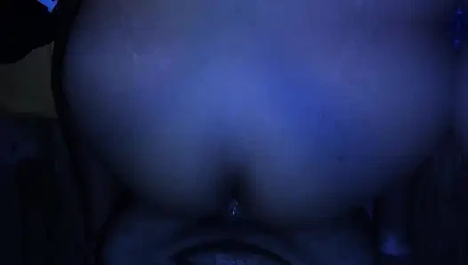 the ass of the married bbw after the party