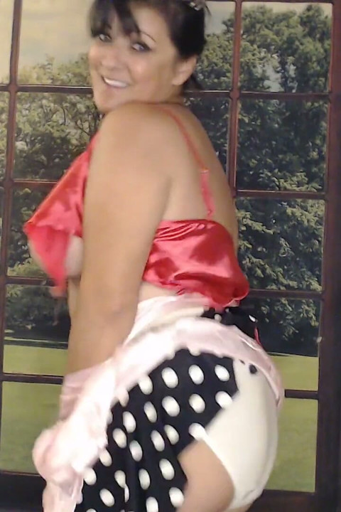 Satin Top Skirt Robe Rip up